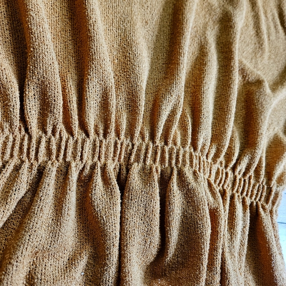 Zara Mustard Yellow Knit Blouse - Picture 13 of 13